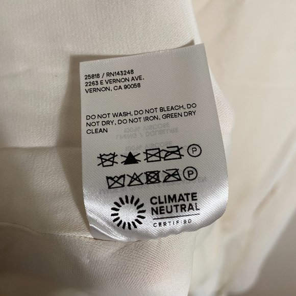 Reformation Juliette - Ivory - Picture 7 of 15